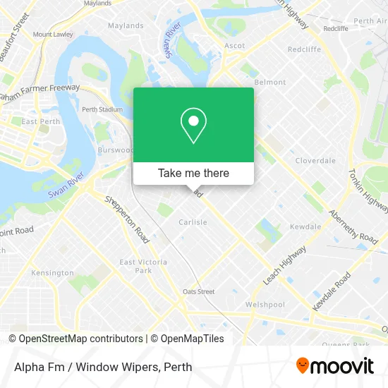 Alpha Fm / Window Wipers map