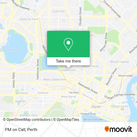 Mapa PM on Call