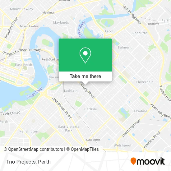 Tno Projects map