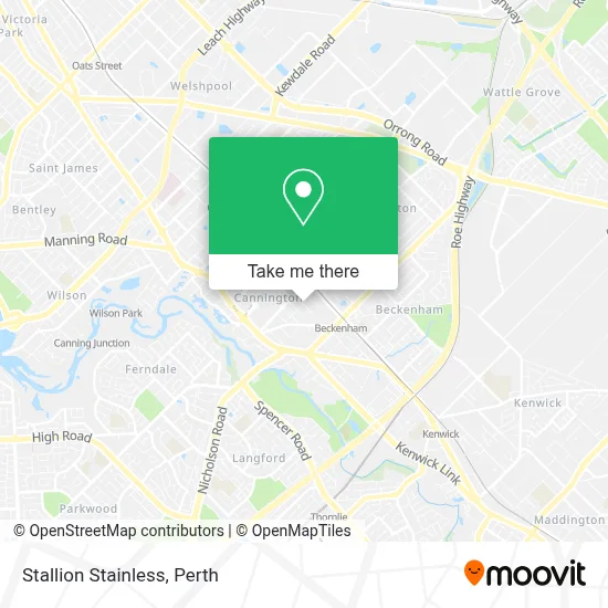 Mapa Stallion Stainless