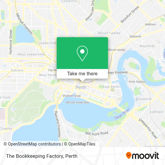 Mapa The Bookkeeping Factory