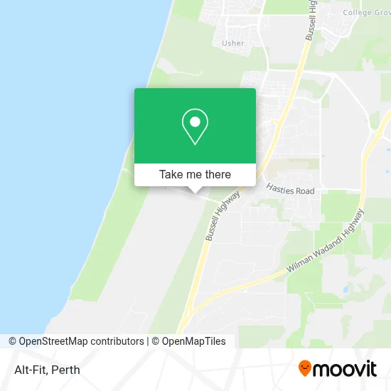 Alt-Fit map