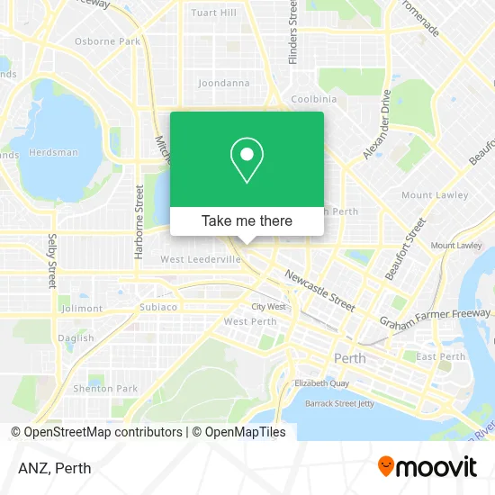 Mapa Anz