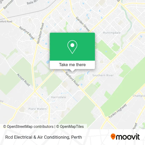 Mapa Rcd Electrical & Air Conditioning