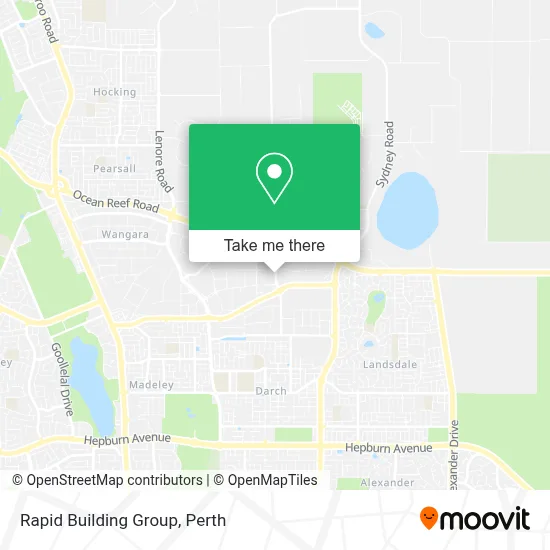 Mapa Rapid Building Group
