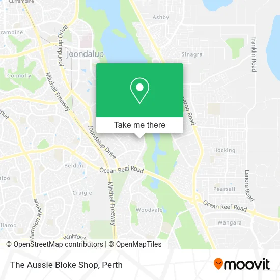 Mapa The Aussie Bloke Shop
