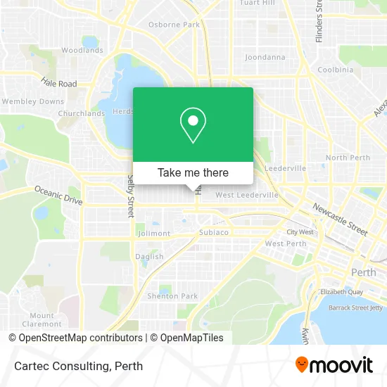 Mapa Cartec Consulting