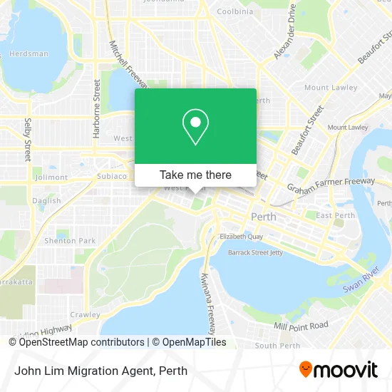 Mapa John Lim Migration Agent