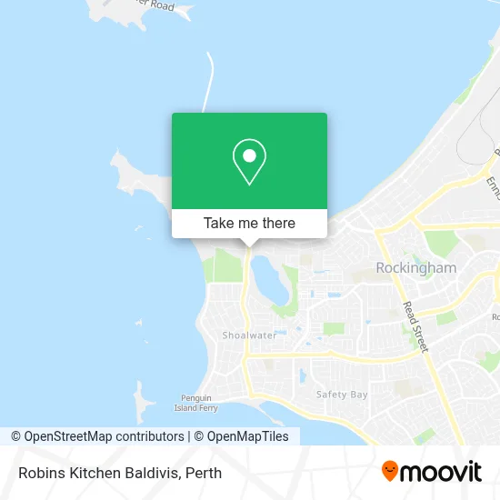 Mapa Robins Kitchen Baldivis