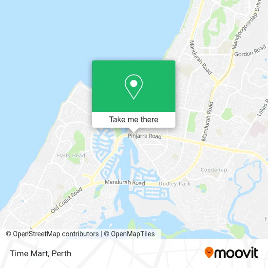 Mapa Time Mart