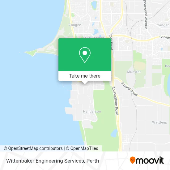 Mapa Wittenbaker Engineering Services