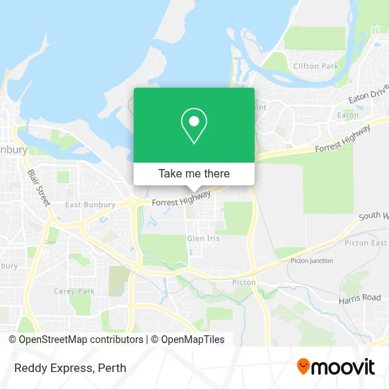 Mapa Reddy Express