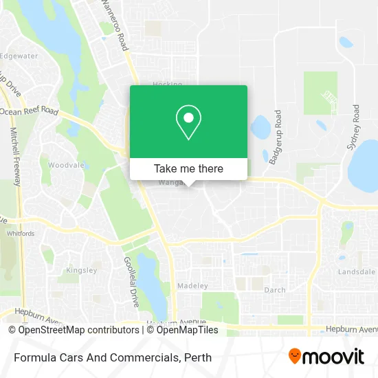 Mapa Formula Cars And Commercials