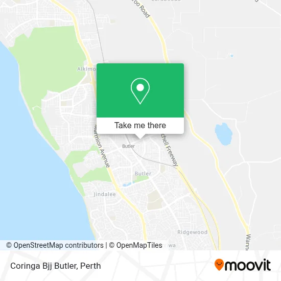 Mapa Coringa Bjj Butler