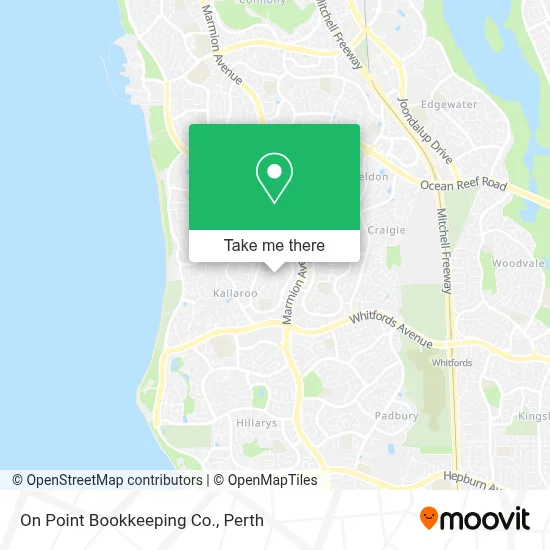 Mapa On Point Bookkeeping Co.