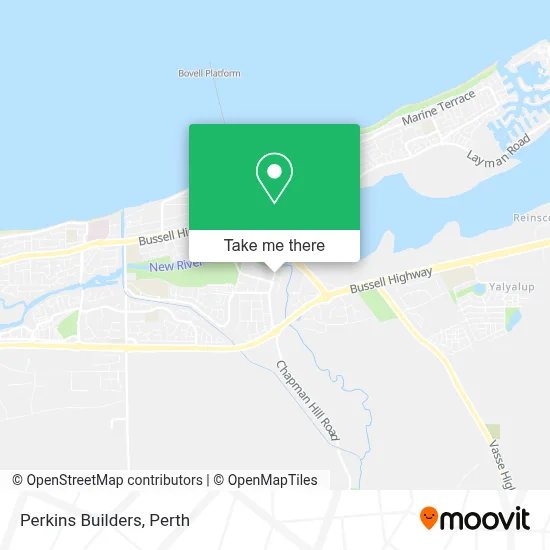 Mapa Perkins Builders