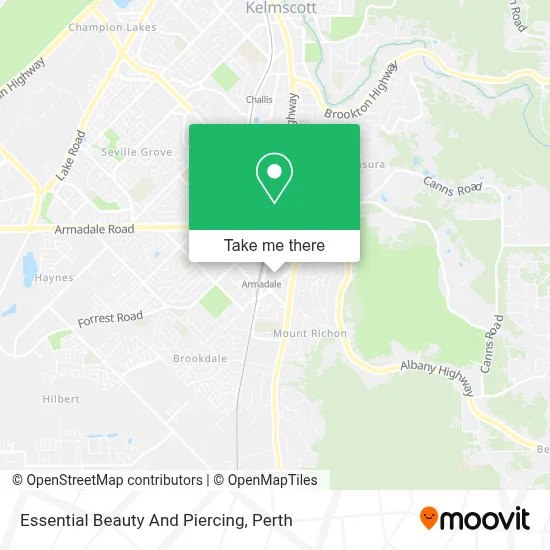 Mapa Essential Beauty And Piercing