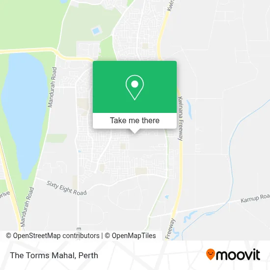 Mapa The Torms Mahal