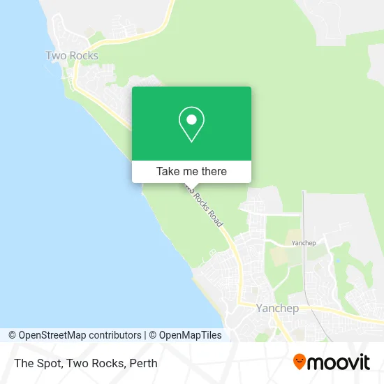 Mapa The Spot, Two Rocks