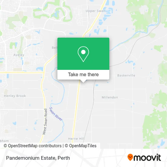 Mapa Pandemonium Estate