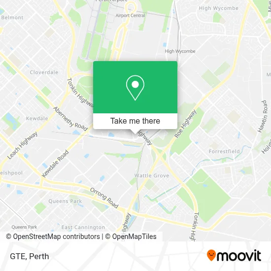 Mapa Gte