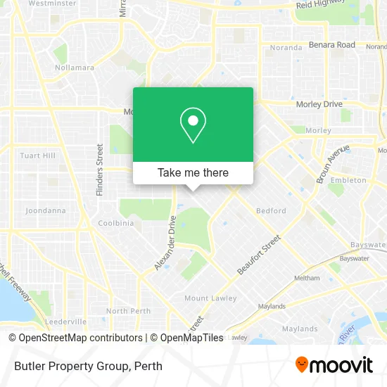 Butler Property Group map