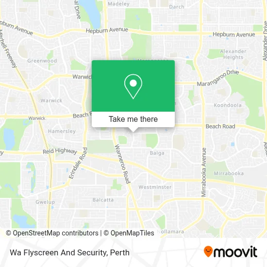 Mapa Wa Flyscreen And Security