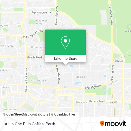 All In One Plus Coffee map