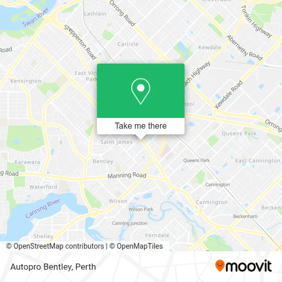 Mapa Autopro Bentley