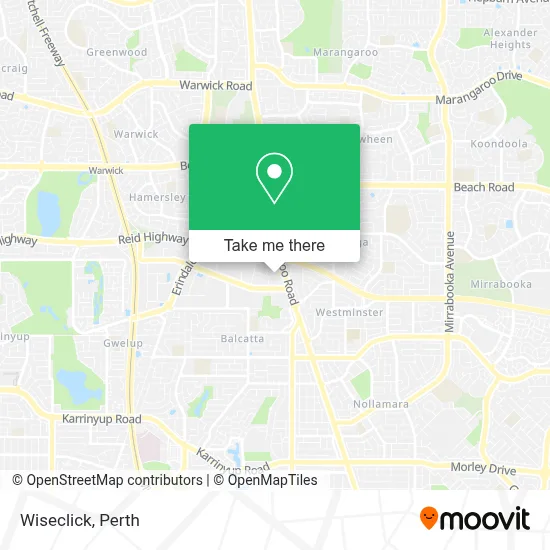 Mapa Wiseclick