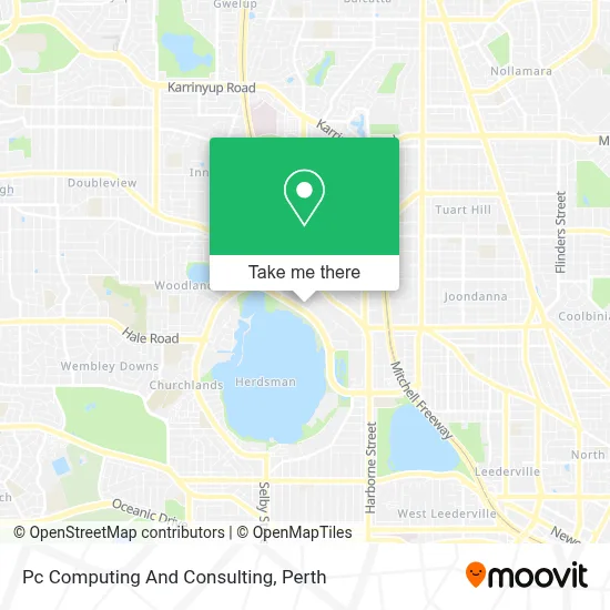 Pc Computing And Consulting map