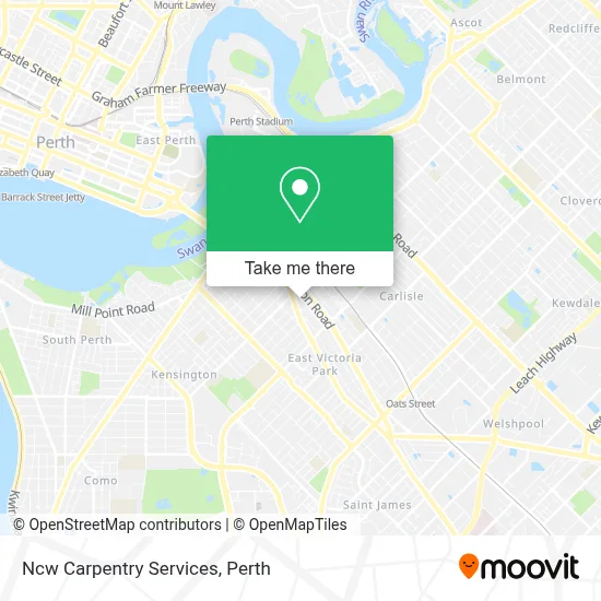 Mapa Ncw Carpentry Services