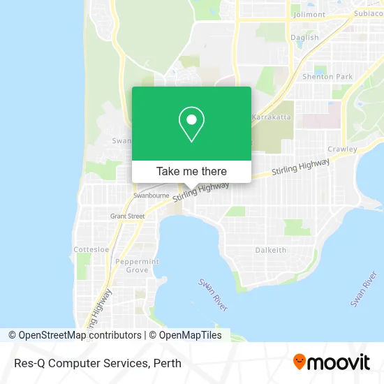 Res-Q Computer Services map
