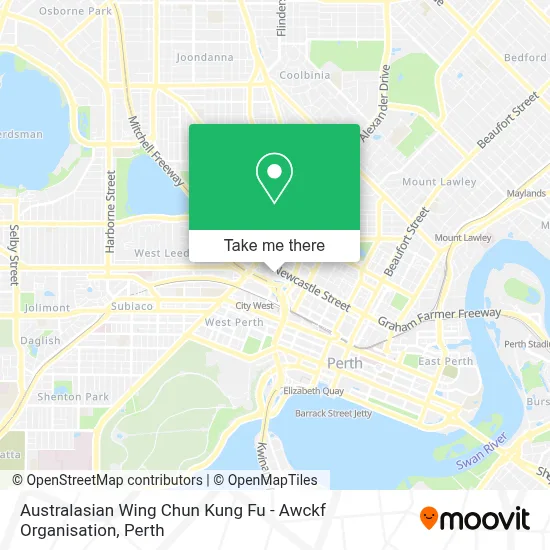 Australasian Wing Chun Kung Fu - Awckf Organisation map