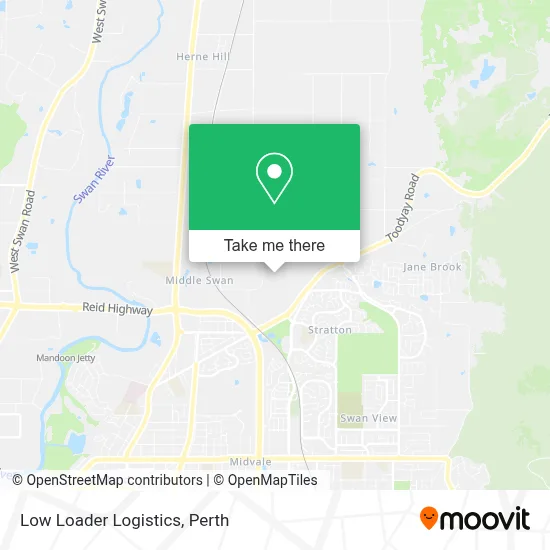 Mapa Low Loader Logistics