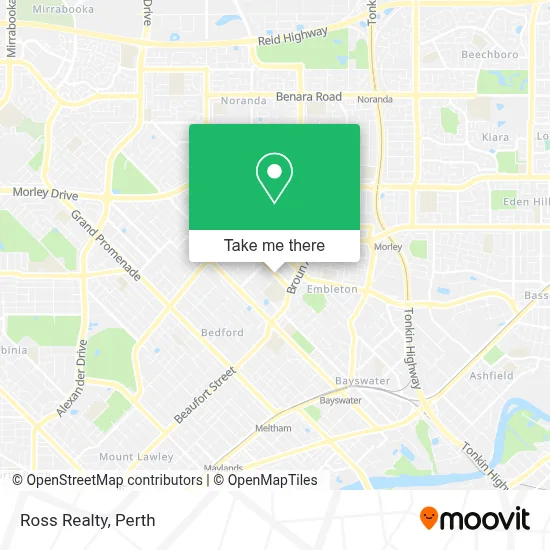 Mapa Ross Realty