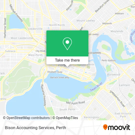 Mapa Bison Accounting Services