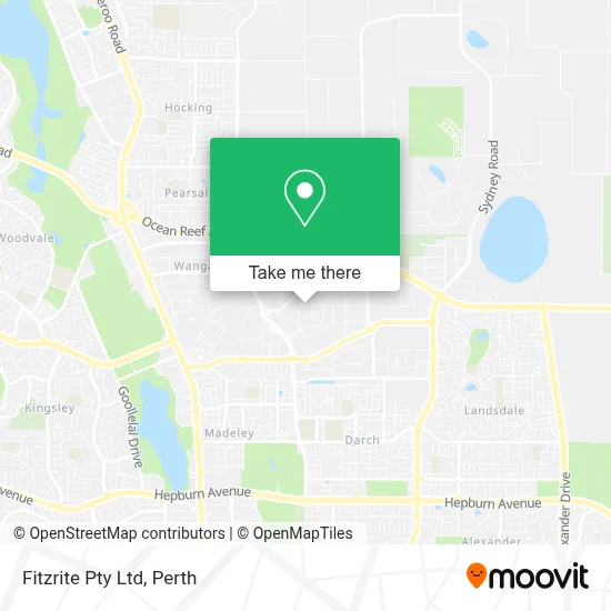 Mapa Fitzrite Pty Ltd