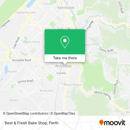 Mapa Best & Fresh Bake Shop