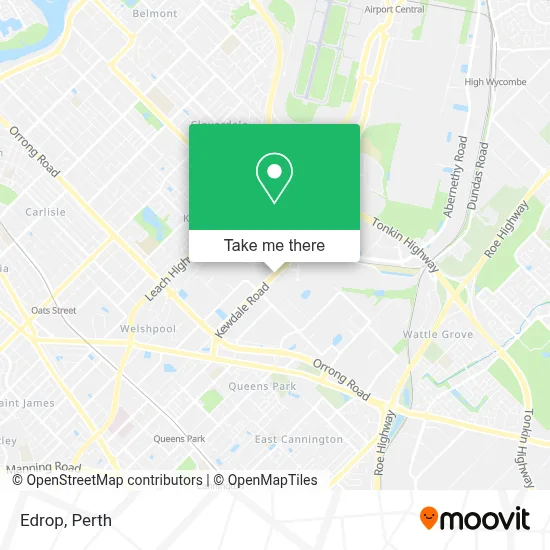 Mapa Edrop