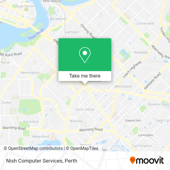 Mapa Nish Computer Services