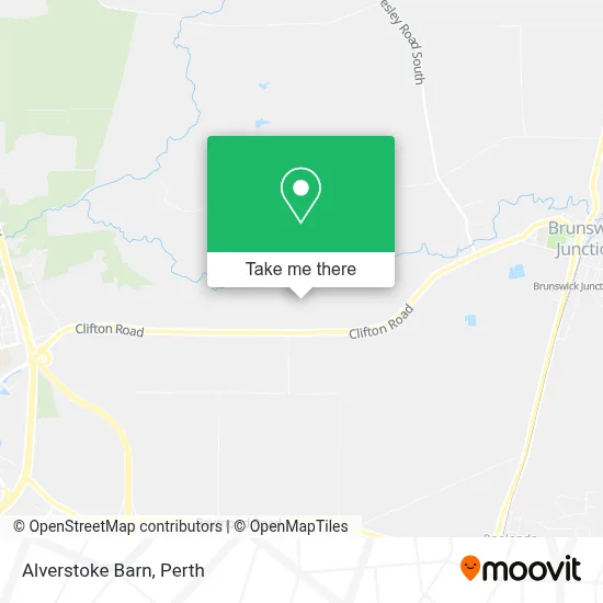 Mapa Alverstoke Barn