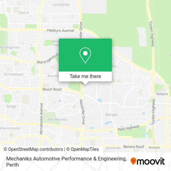 Mapa Mechaniks Automotive Performance & Engineering