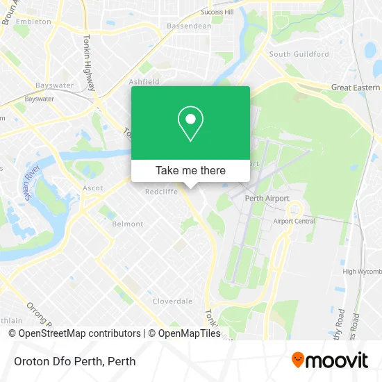 Mapa Oroton Dfo Perth