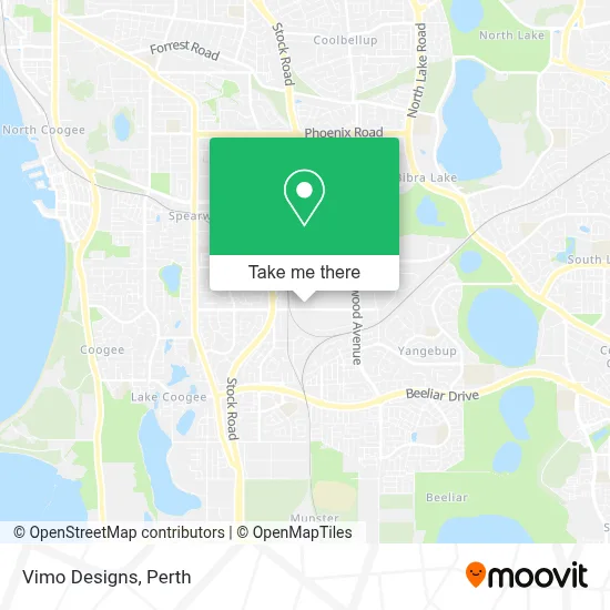 Vimo Designs map
