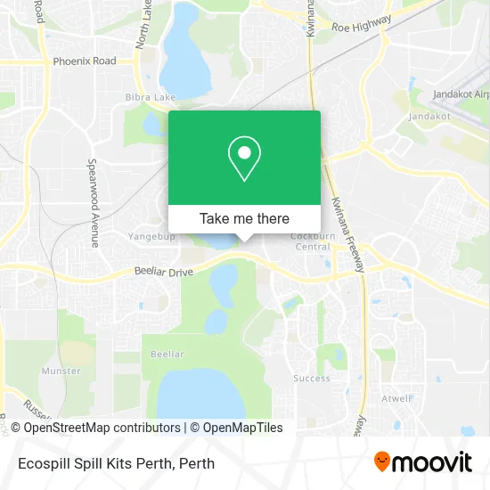 Mapa Ecospill Spill Kits Perth