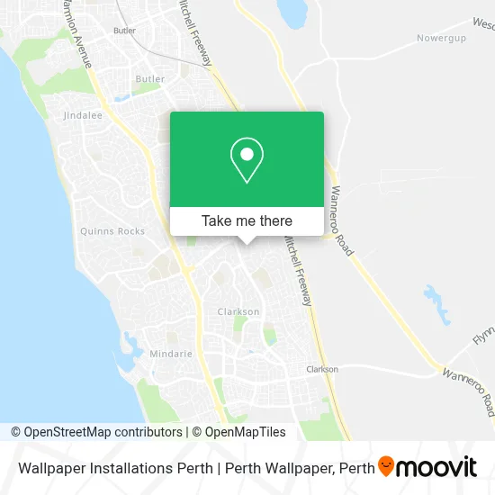 Mapa Wallpaper Installations Perth | Perth Wallpaper