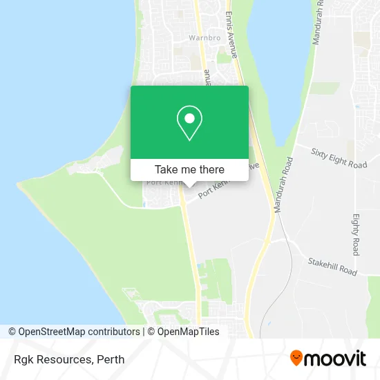 Mapa Rgk Resources