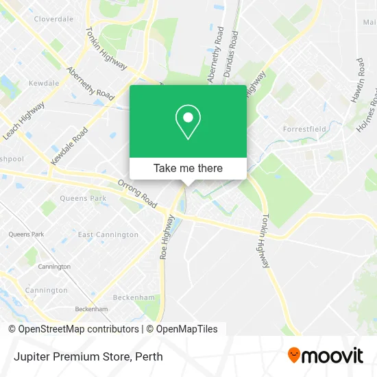 Mapa Jupiter Premium Store