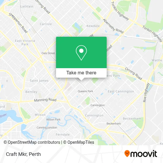 Mapa Craft Mkr
